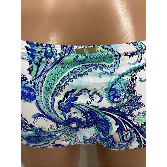 New Lauren Ralph Lauren bead and paisley bikini. Size 12. Retails $159 - Picture 9 of 14